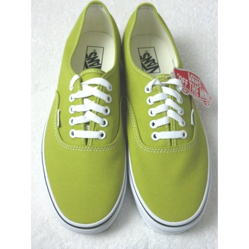COPY - Vans Women's Authentic Cress Green True White Canvas Skate Boat shoes Si…